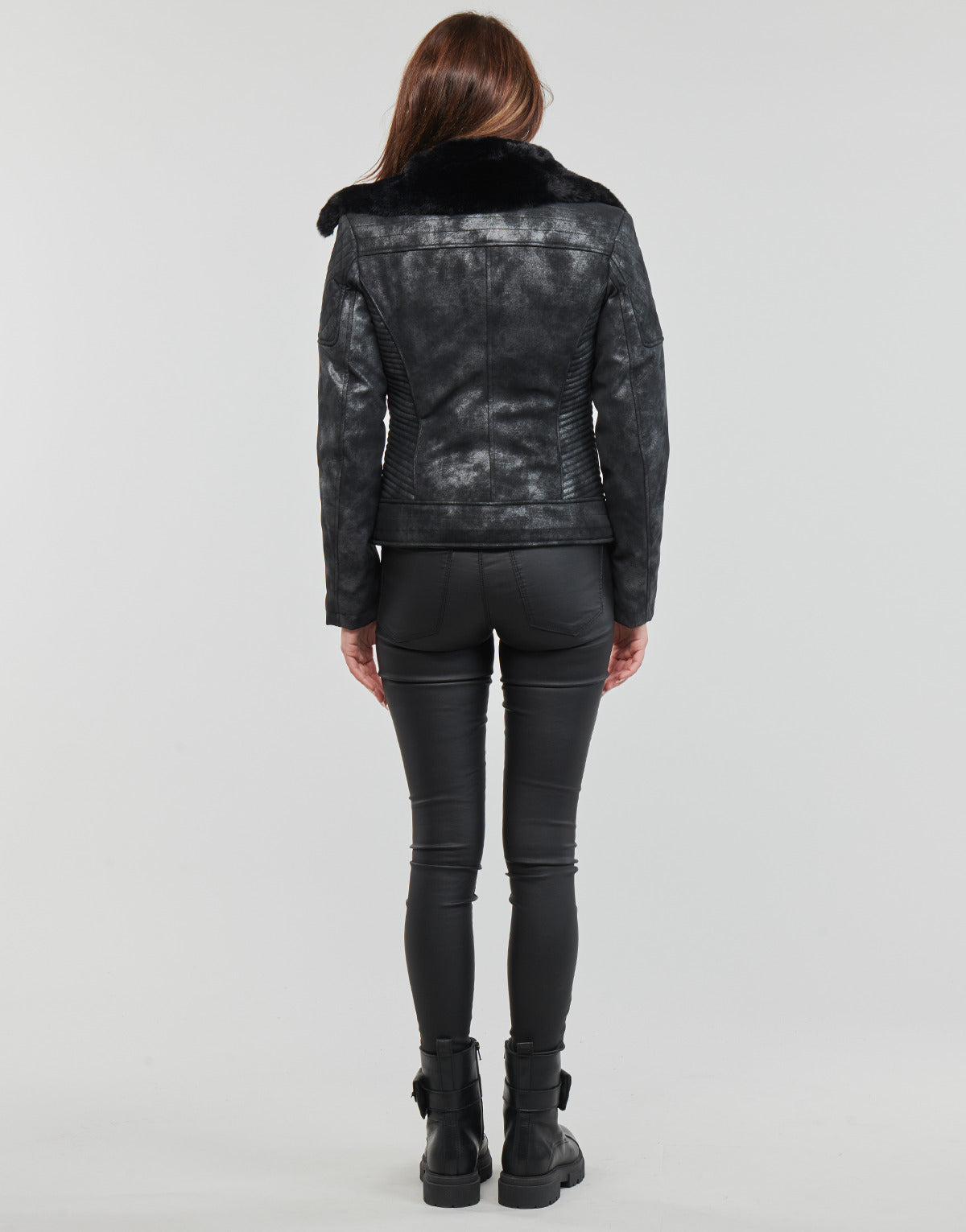 Giubbotto Donna Guess NEW OLIVIA JACKET Nero