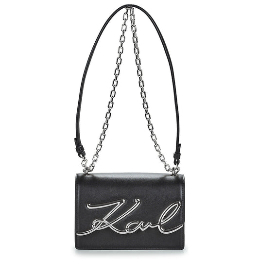Borsa a spalla Donna Karl Lagerfeld K/SIGNATURE SM SHOULDERBAG Nero