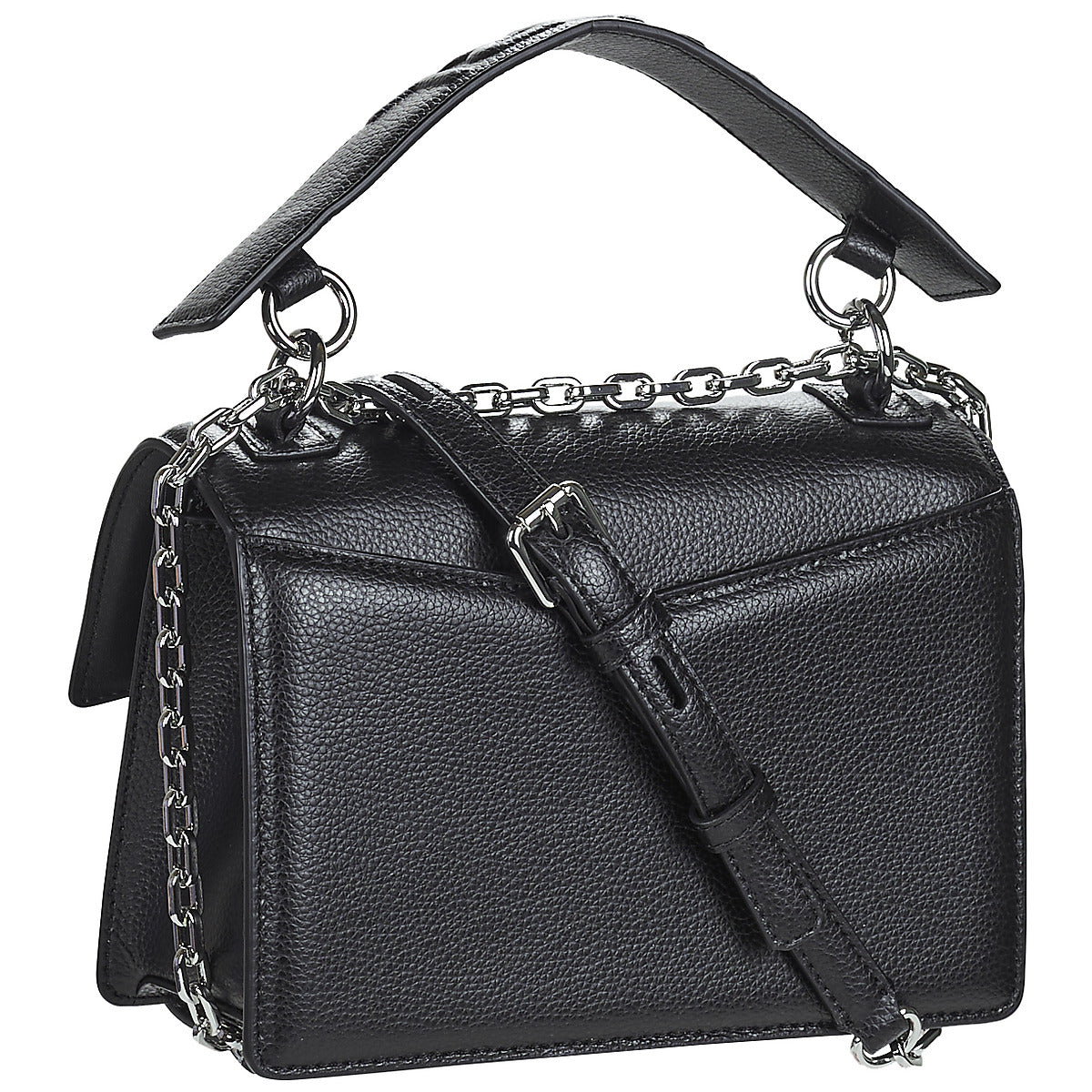 Borsa a tracolla Donna Karl Lagerfeld  K/SEVEN GRAINY SB  Nero