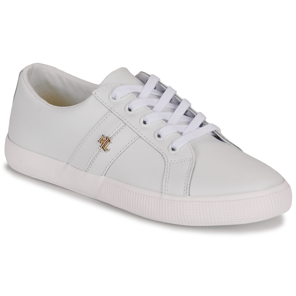 Sneakers basse Donna Lauren Ralph Lauren  JANSON II-SNEAKERS-VULC  Bianco