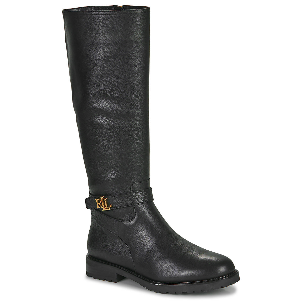 Stivali Donna Lauren Ralph Lauren HALLEE-BOOTS-TALL BOOT Nero