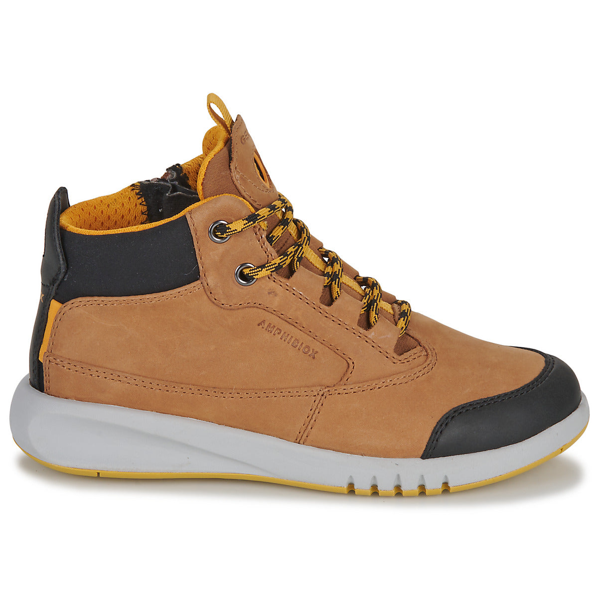 Stivaletti bambini ragazzo Geox J AERANTER BOY ABX A Marrone