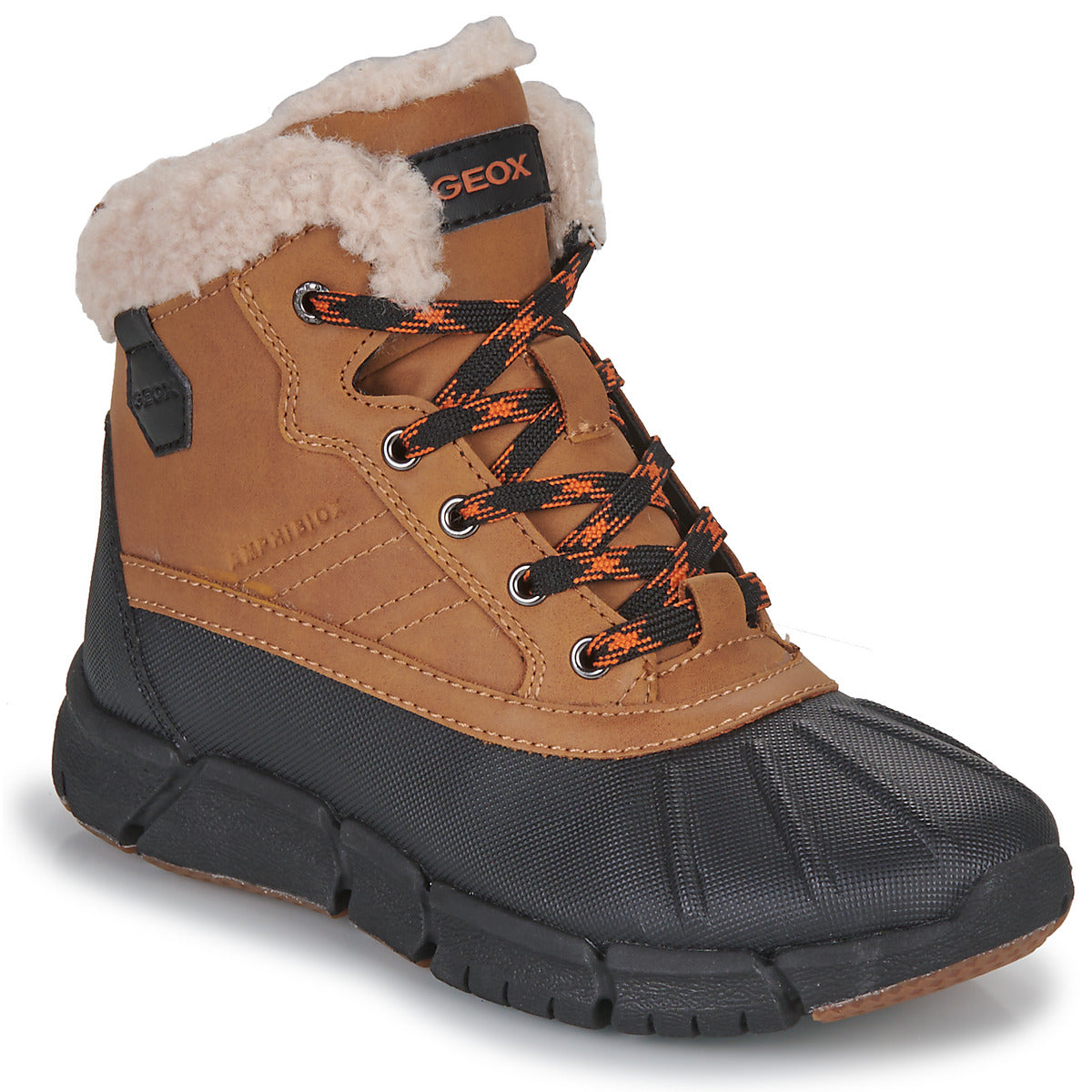 Scarpe da neve bambini ragazza Geox J FLEXYPER BOY B ABX Marrone