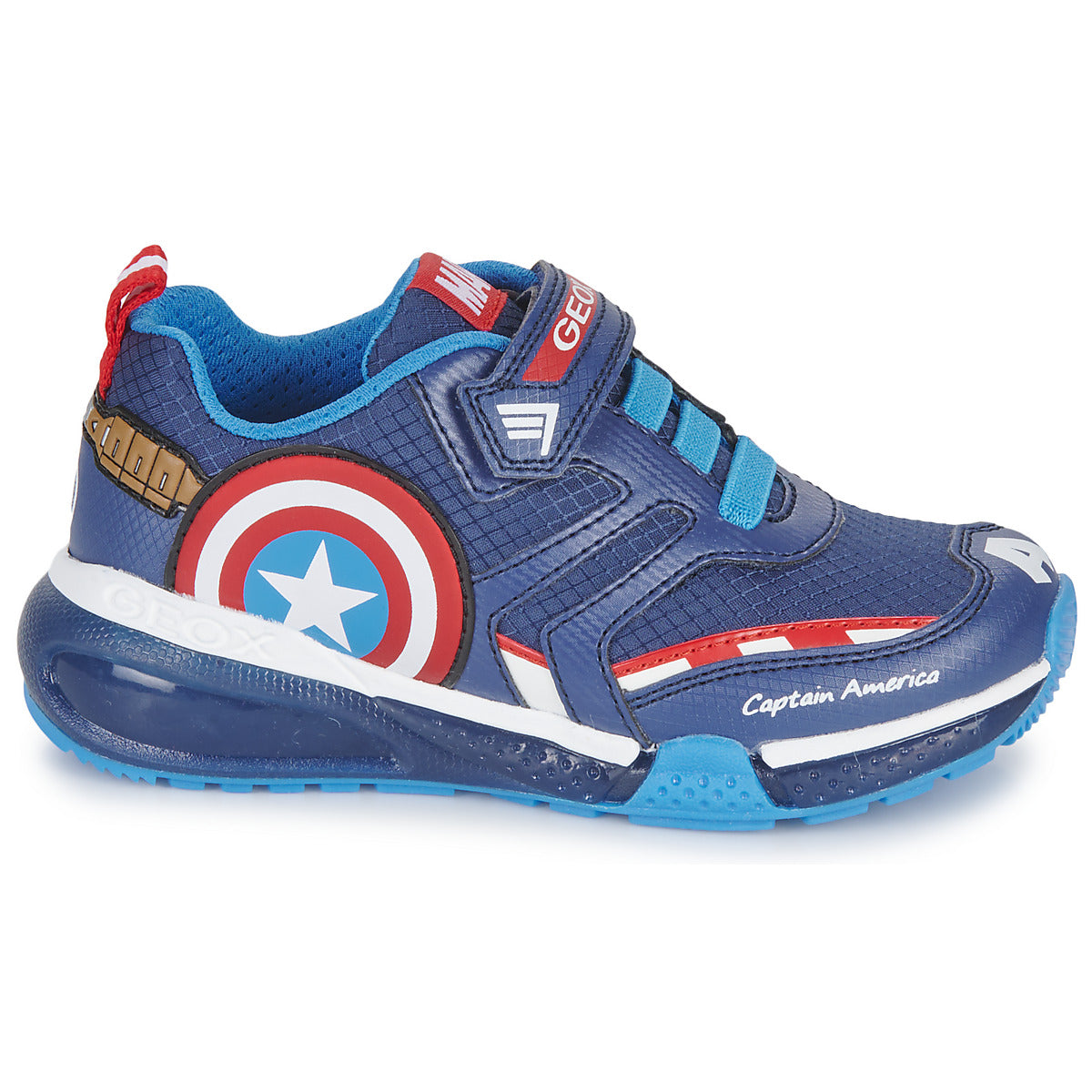 Scarpe bambini ragazzo Geox J BAYONYC BOY C Blu