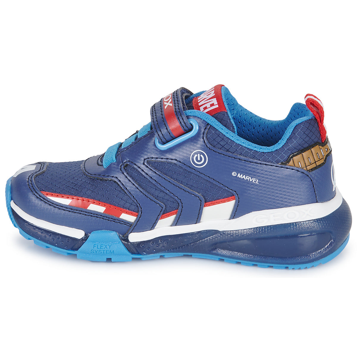 Scarpe bambini ragazzo Geox J BAYONYC BOY C Blu