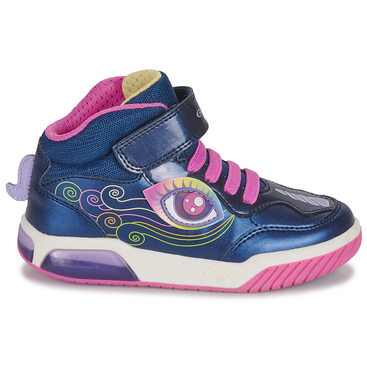 Scarpe bambini ragazza Geox J INEK GIRL B Marine