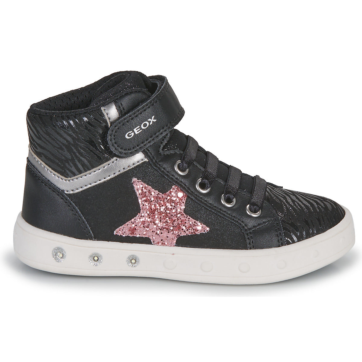 Scarpe bambini ragazza Geox J SKYLIN GIRL G Nero