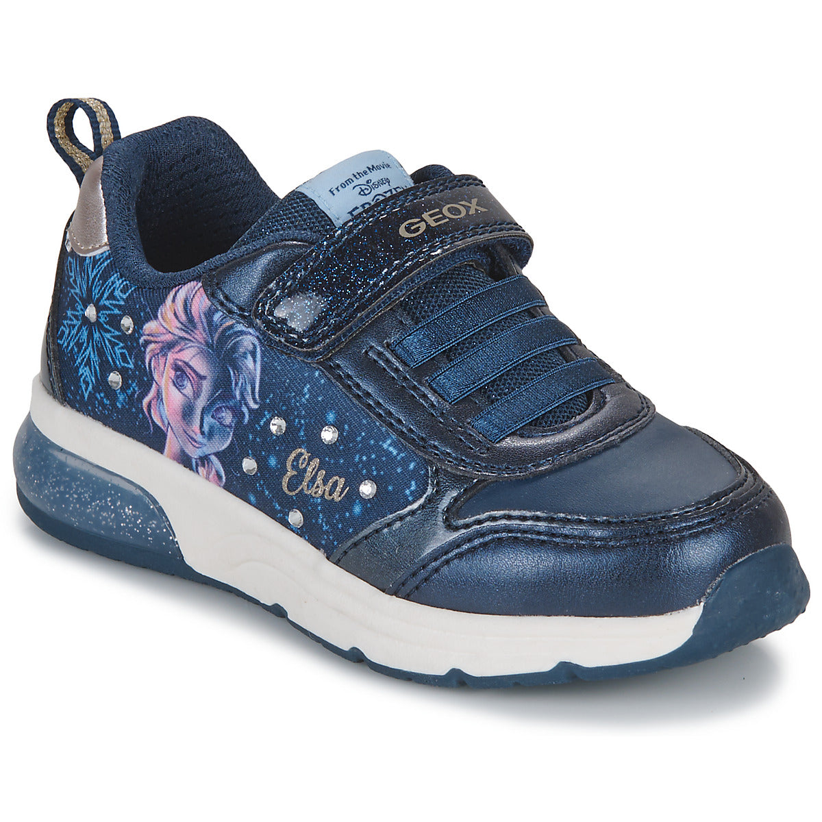 Scarpe bambini ragazza Geox J SPACECLUB GIRL D Marine