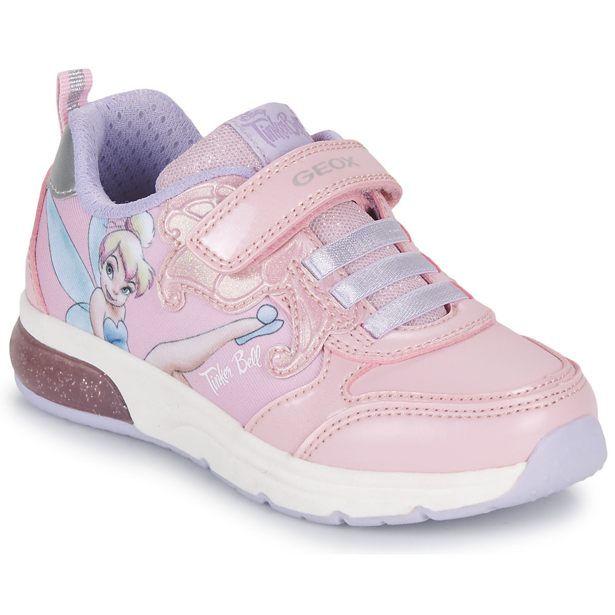 Scarpe bambini ragazza Geox J SPACECLUB GIRL C Rosa