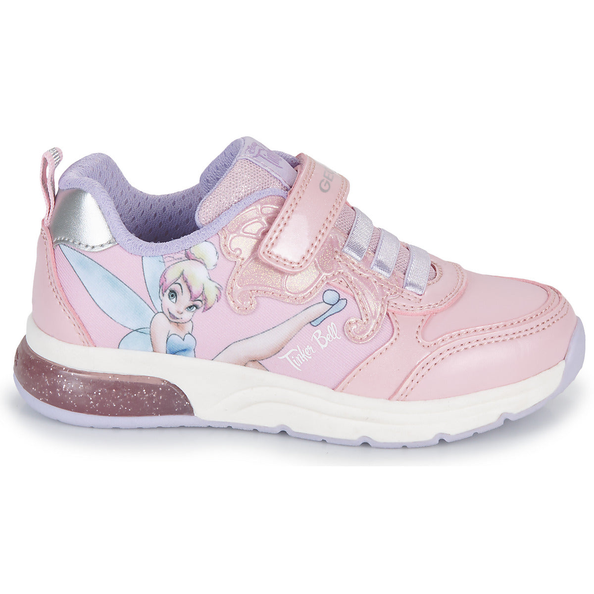 Scarpe bambini ragazza Geox J SPACECLUB GIRL C Rosa