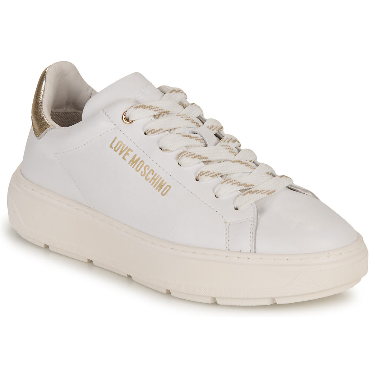 Sneakers basse Donna Love Moschino BOLD LOVE Bianco