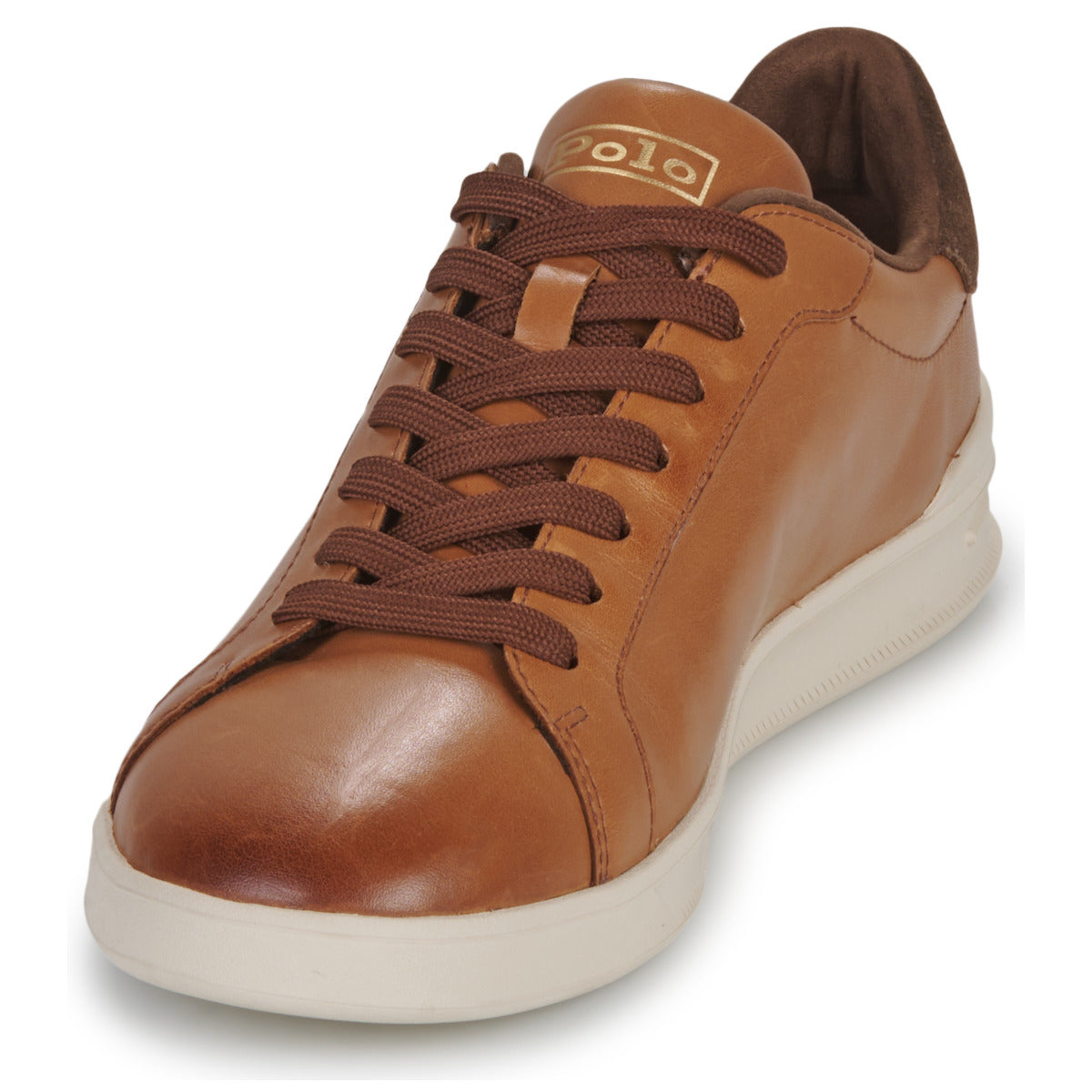 Sneakers Uomo Polo Ralph Lauren  HERITAGE COURT  Marrone