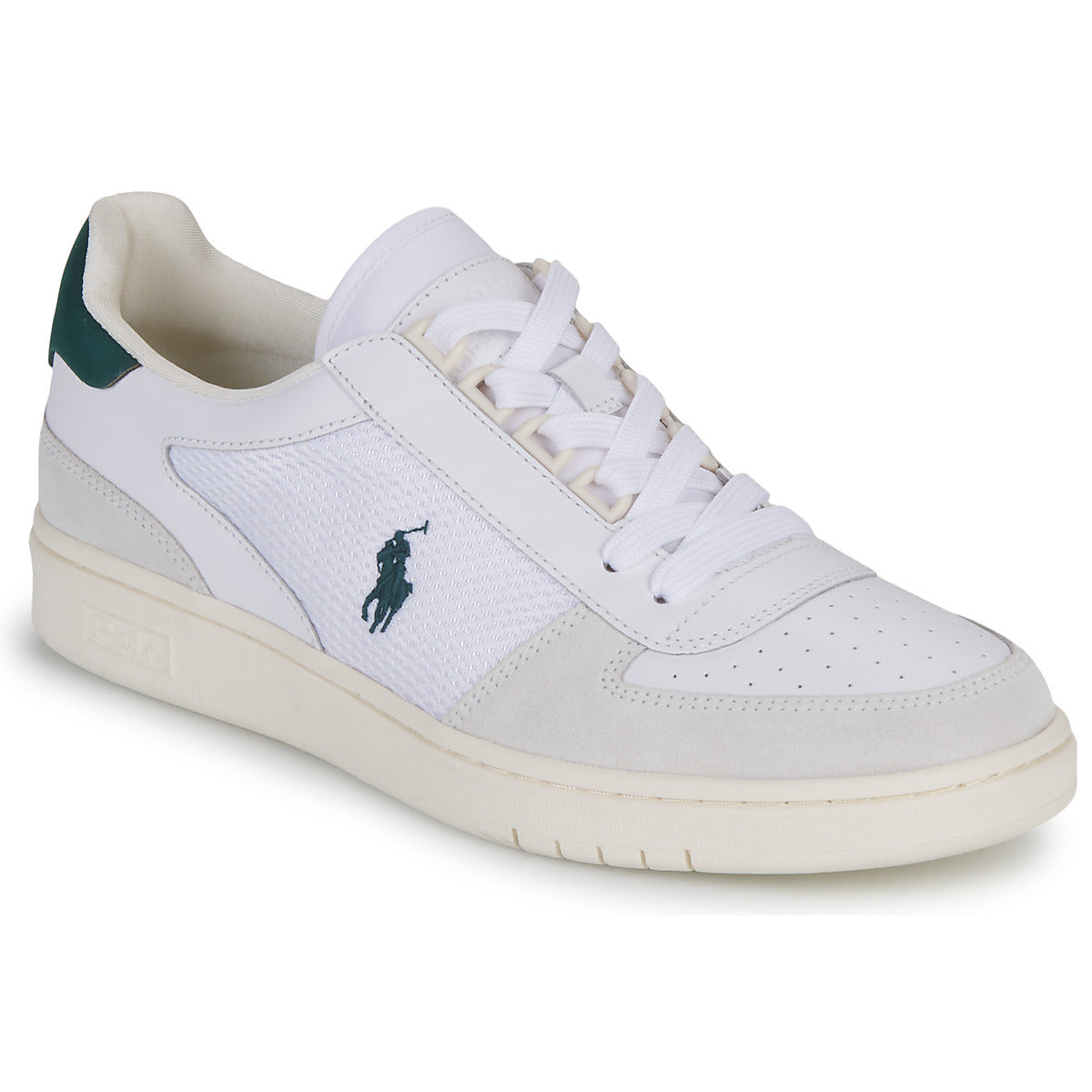 Sneakers Uomo Polo Ralph Lauren  POLO COURT PP  Bianco