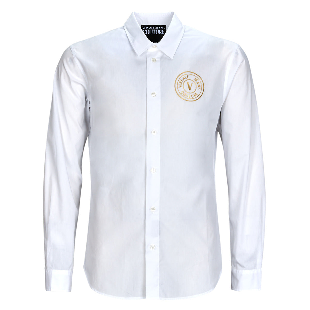 Camicia a maniche lunghe Uomo Versace Jeans Couture GALYS2 Bianco