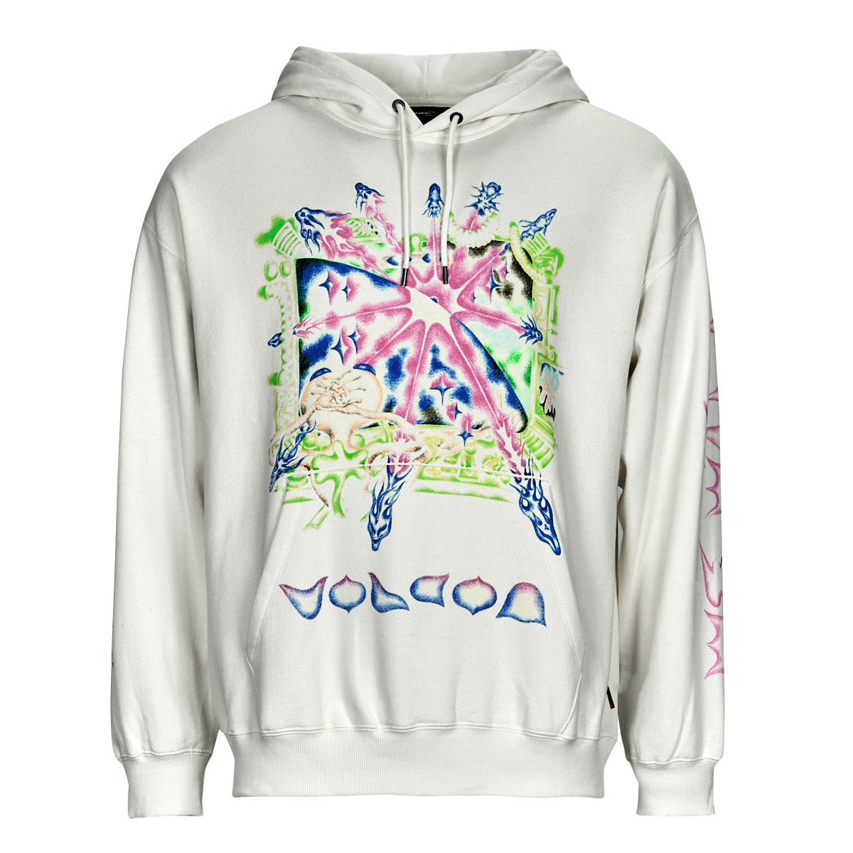 Felpa Uomo Volcom FA RYSER PO Multicolore