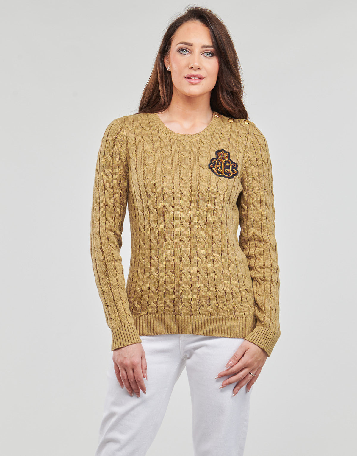 Maglione Donna Lauren Ralph Lauren MONTIVA Beige