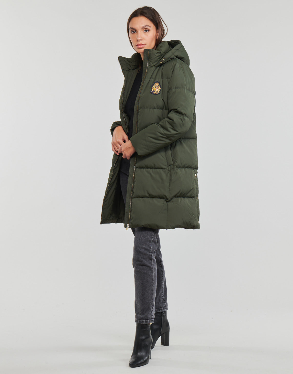 Piumino Donna Lauren Ralph Lauren  HD CHST  Kaki