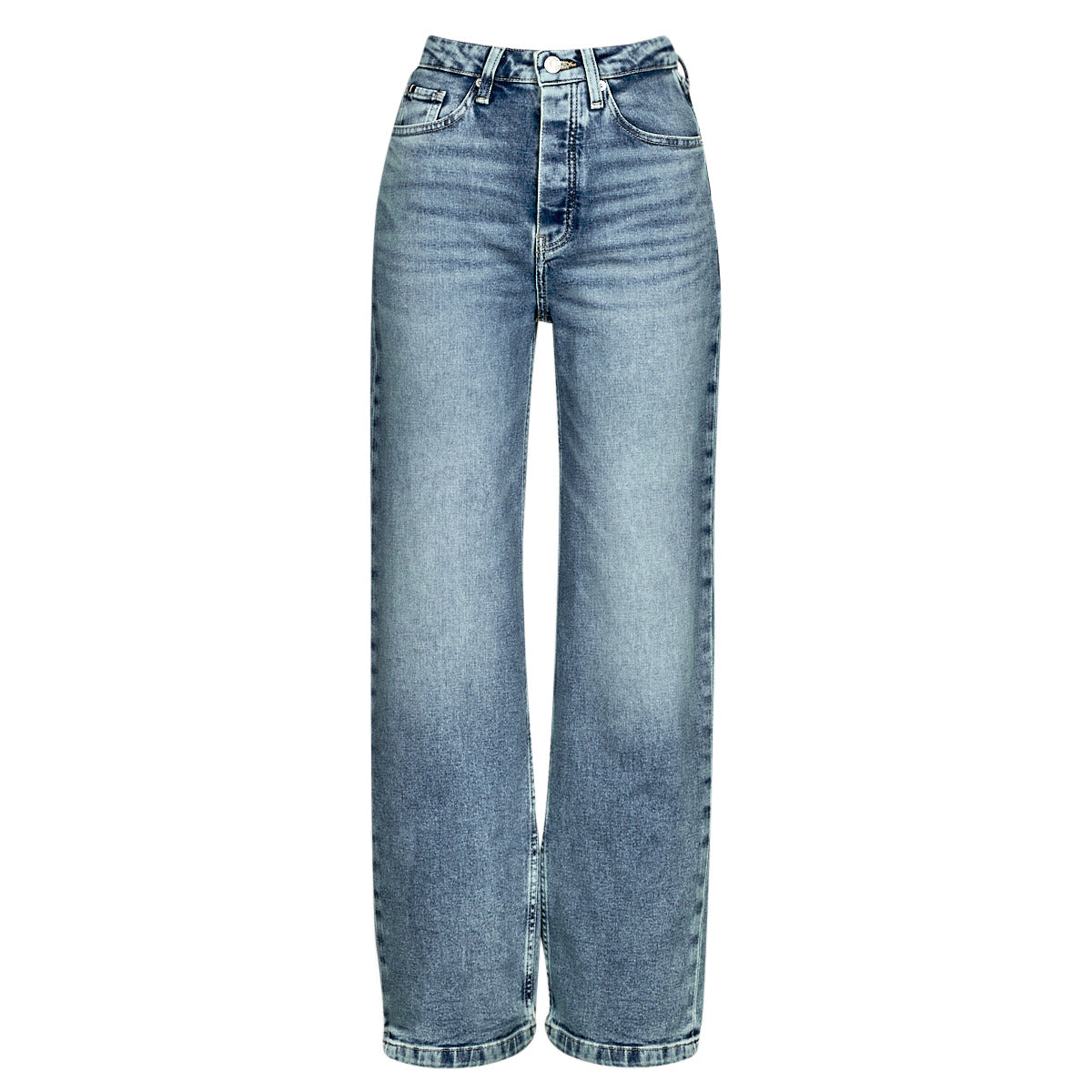Jeans Mom Donna Tommy Hilfiger RELAXED STRAIGHT HW LIV Blu