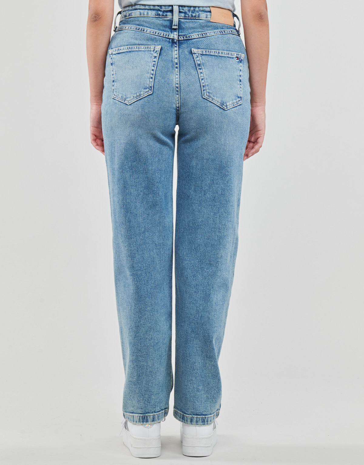 Jeans Mom Donna Tommy Hilfiger RELAXED STRAIGHT HW LIV Blu