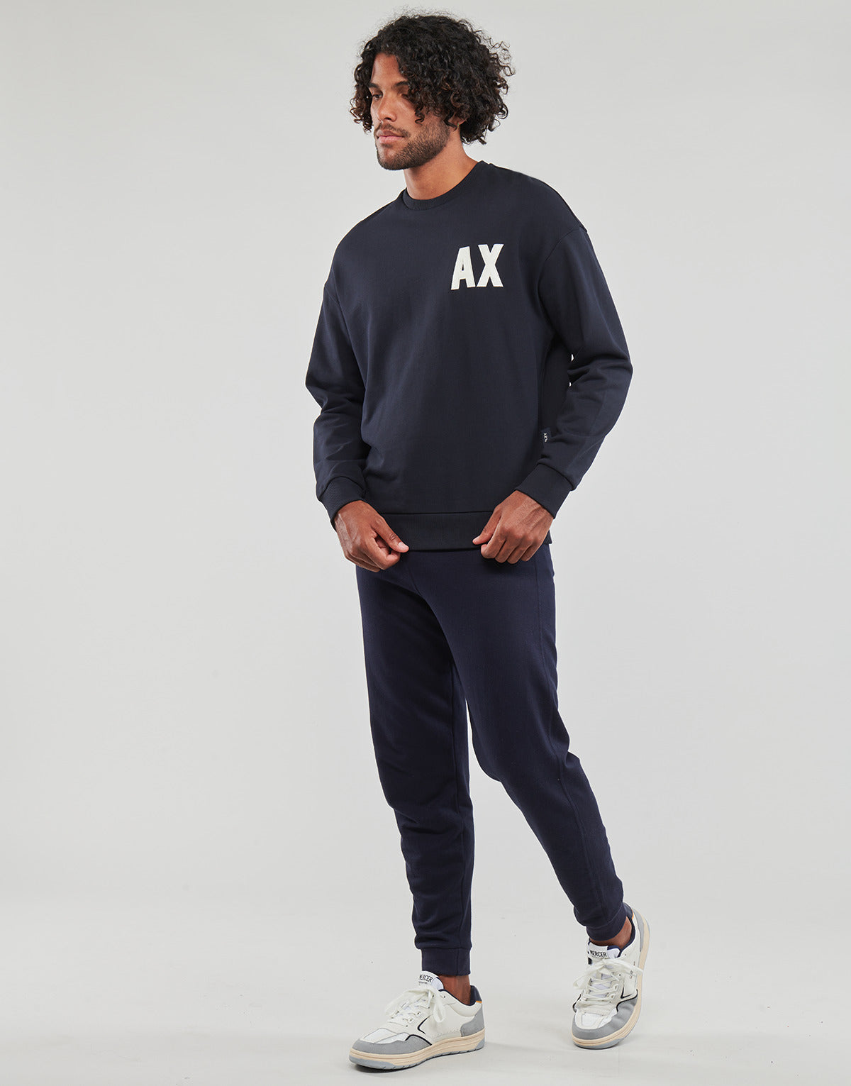 Felpa Uomo Armani Exchange 6RZMKE Marine