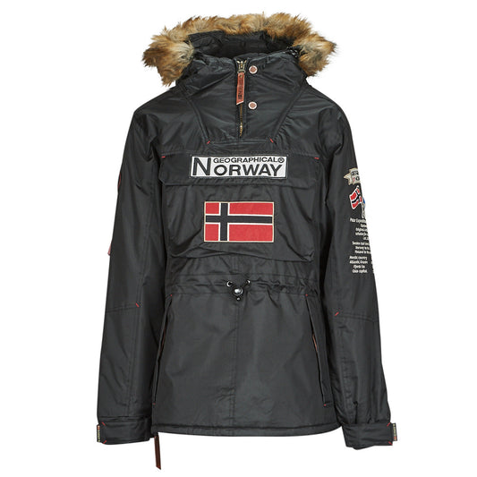 Parka Donna Geographical Norway BOOMERA Nero