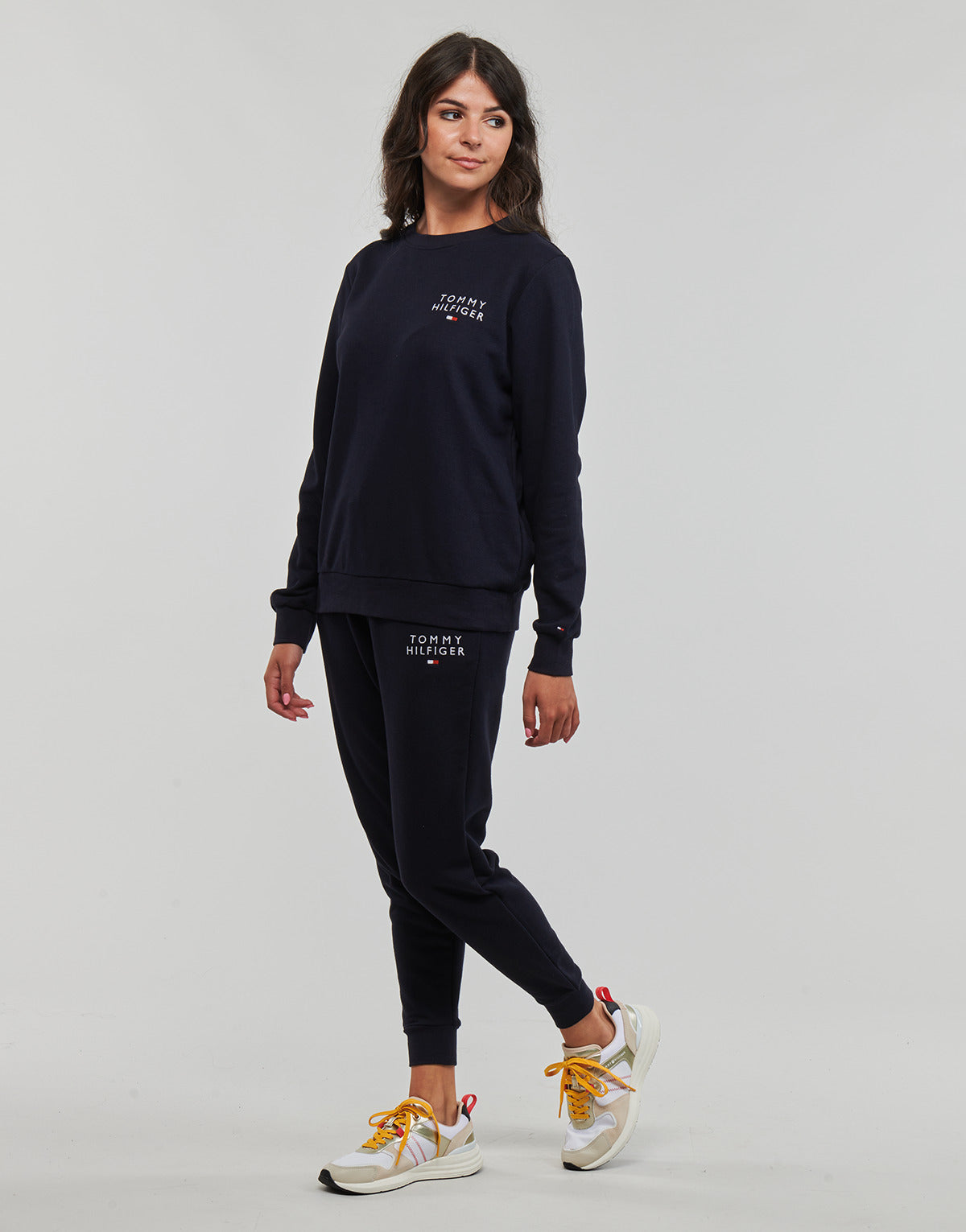 Felpa Donna Tommy Hilfiger  TRACK TOP  Blu