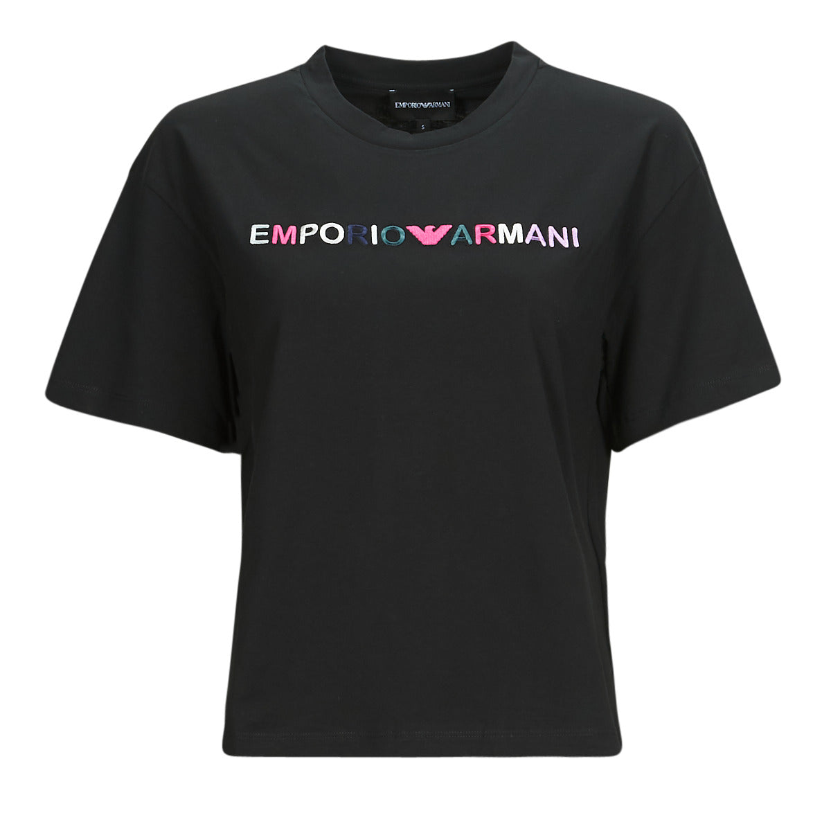 T-shirt Donna Emporio Armani 6R2T7S Nero