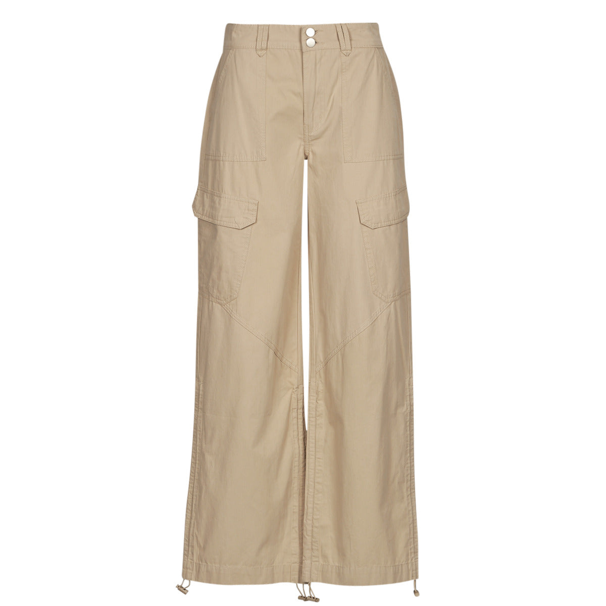 Pantalone Cargo Donna Moony Mood VALENIE Bianco