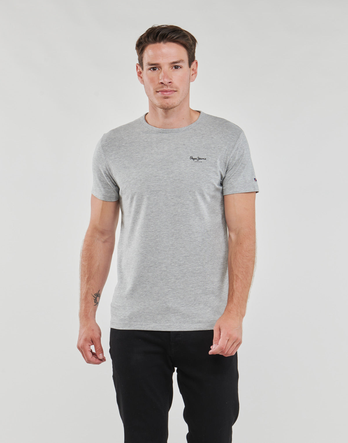 T-shirt Uomo Pepe jeans  ORIGINAL BASIC 3 N  Grigio