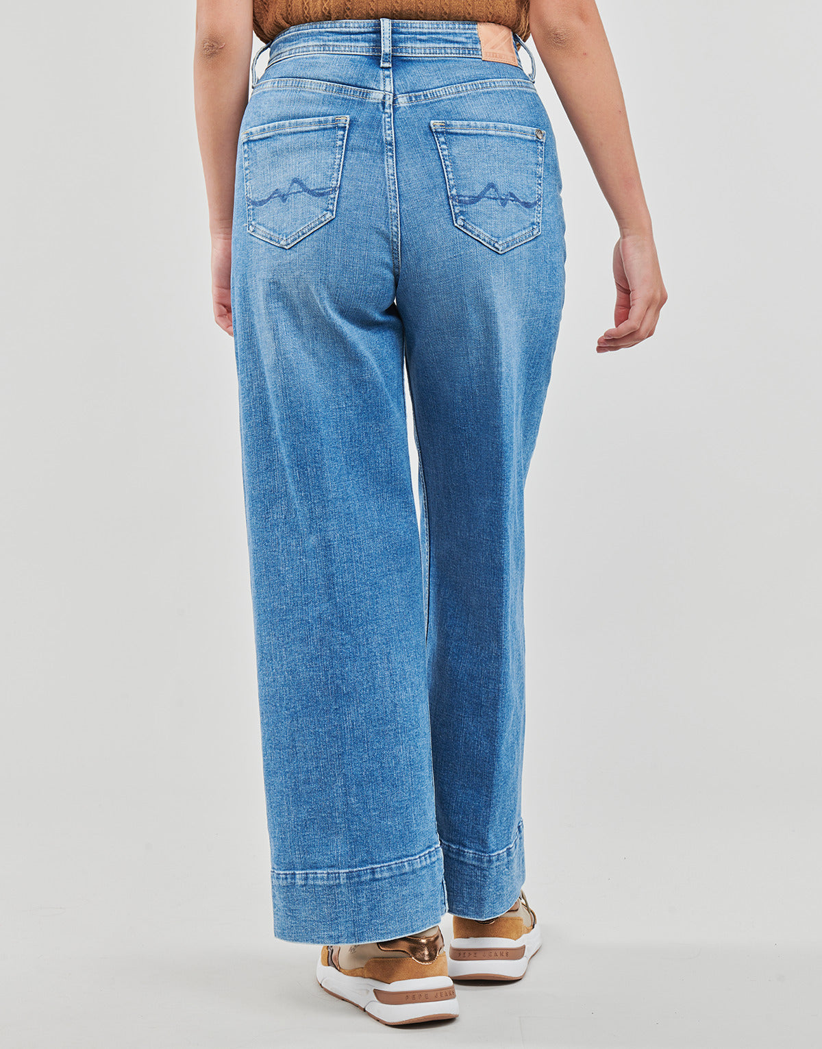 Jeans Flare Donna Pepe jeans LUCY Blu