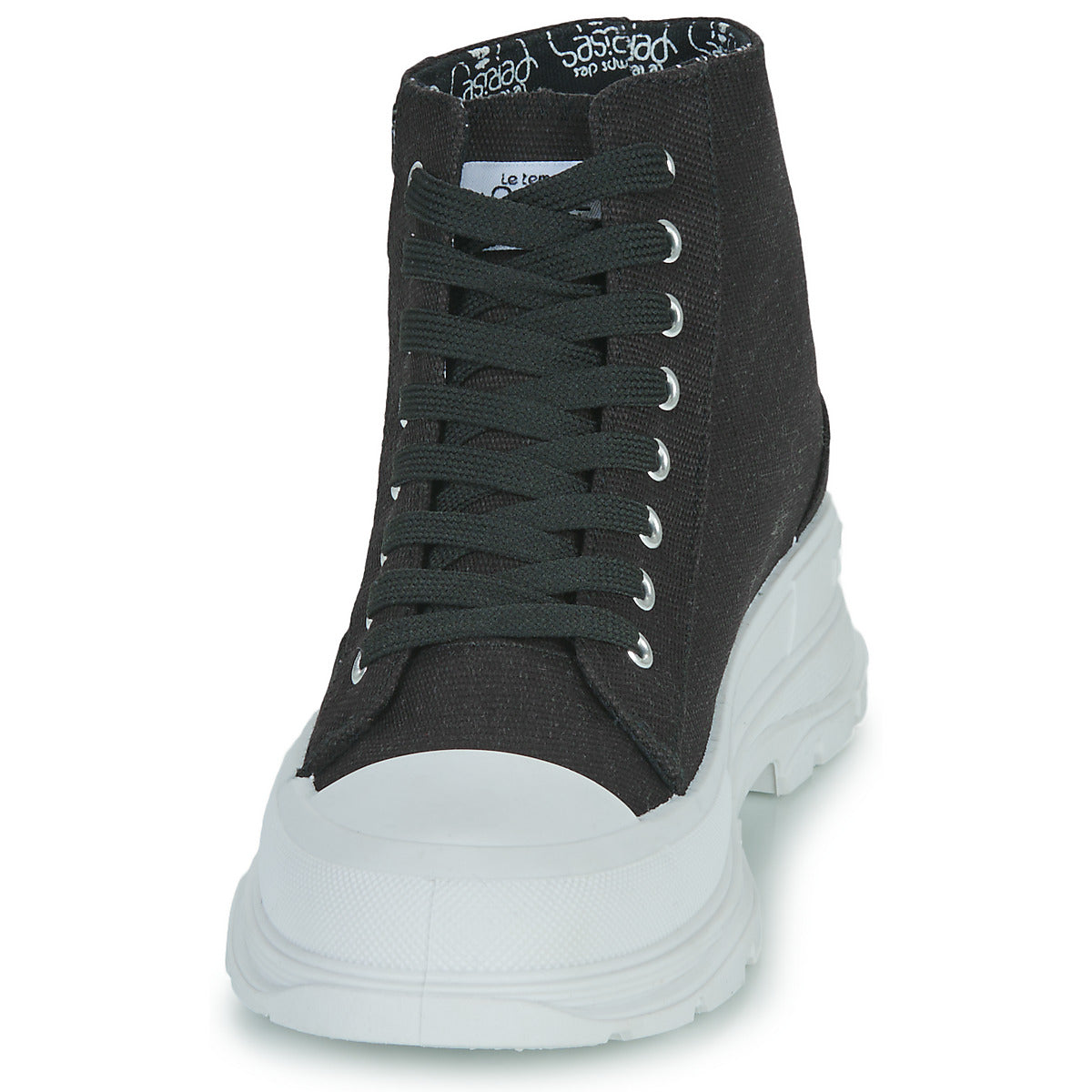 Sneakers alte Donna Le Temps des Cerises  LINA  Nero