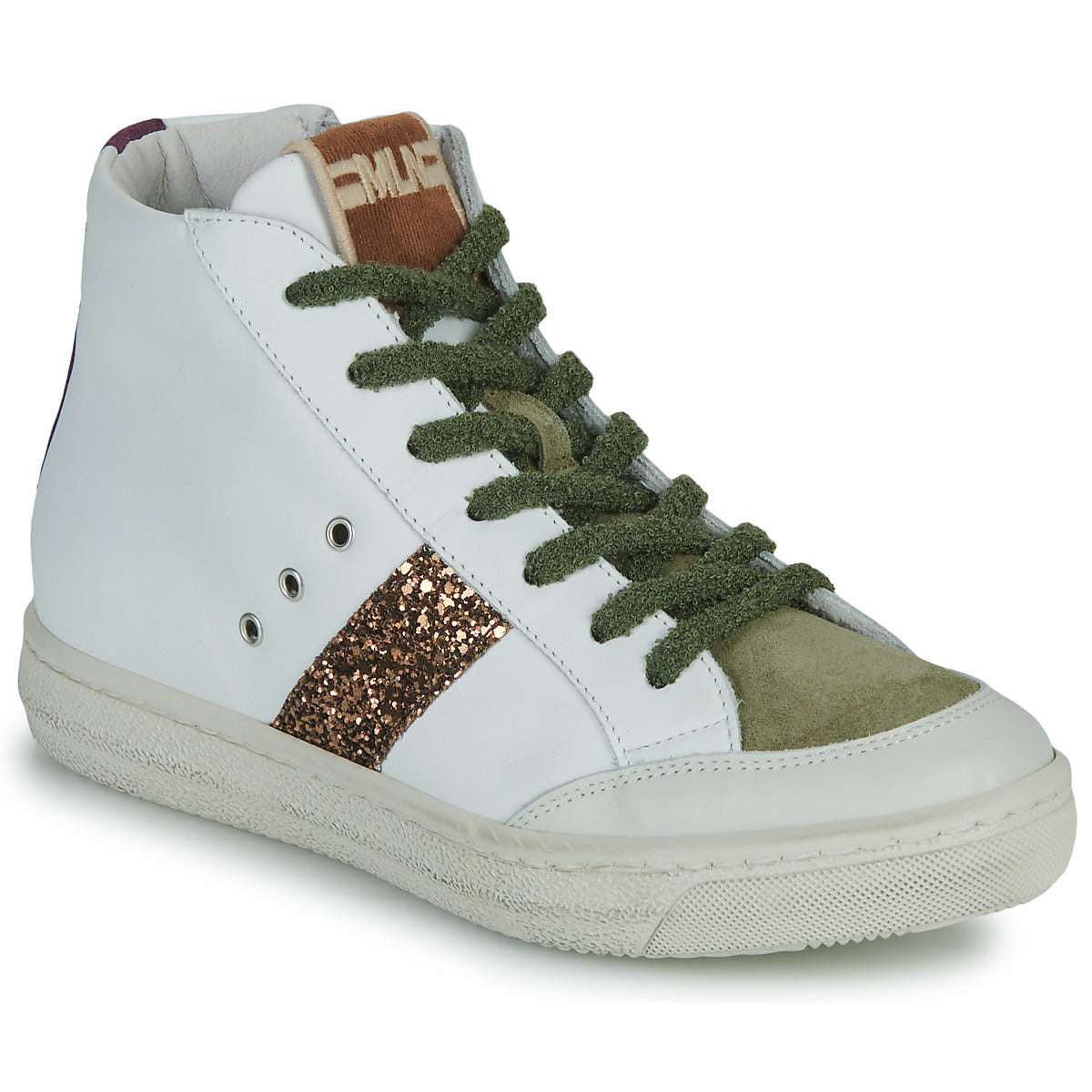 Sneakers alte Donna Meline  BUP1151-RIC-A8202  Bianco