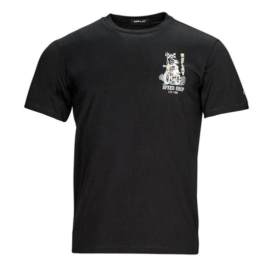 T-shirt Uomo Replay M6676 Nero