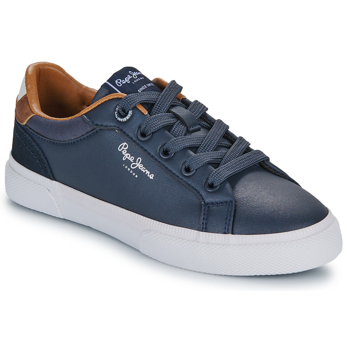 Scarpe bambini ragazzo Pepe jeans  KENTON COURT B  Blu