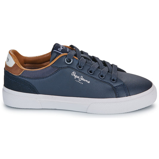 Scarpe bambini ragazzo Pepe jeans  KENTON COURT B  Blu