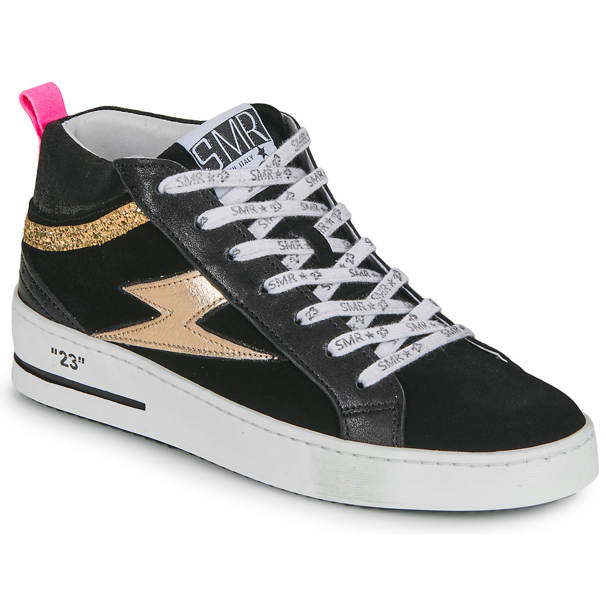 Sneakers alte Donna Semerdjian  GIBRA  Nero