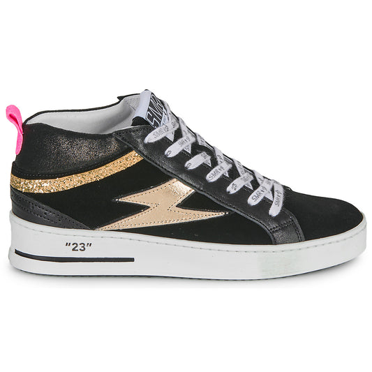 Sneakers alte Donna Semerdjian  GIBRA  Nero