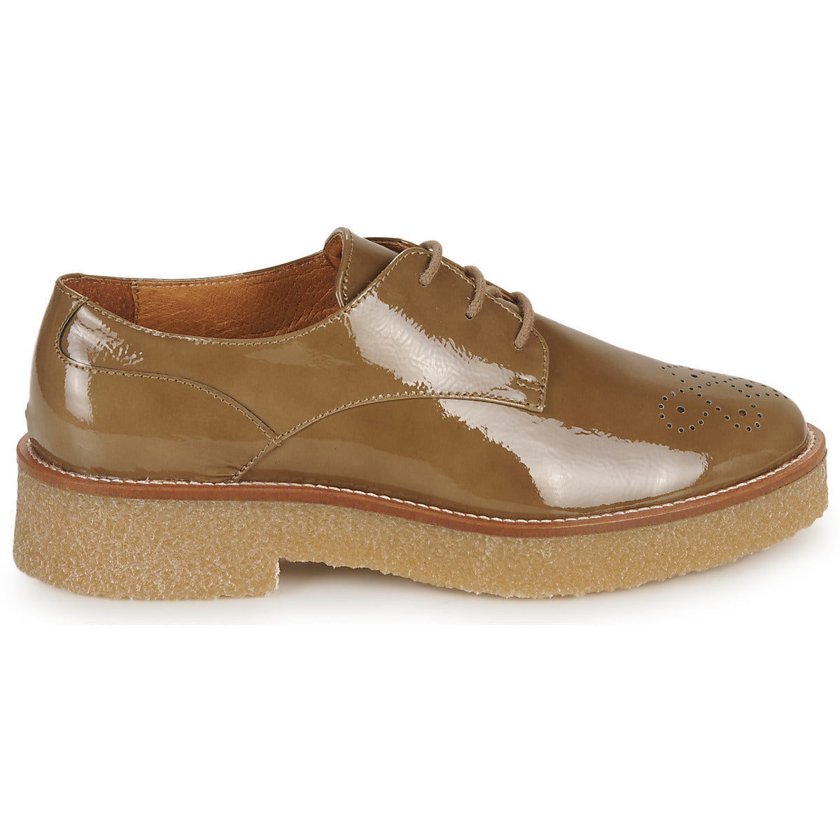 Scarpe Donna Myma  7201-CREPE-VERNIS-TORTORA  Beige