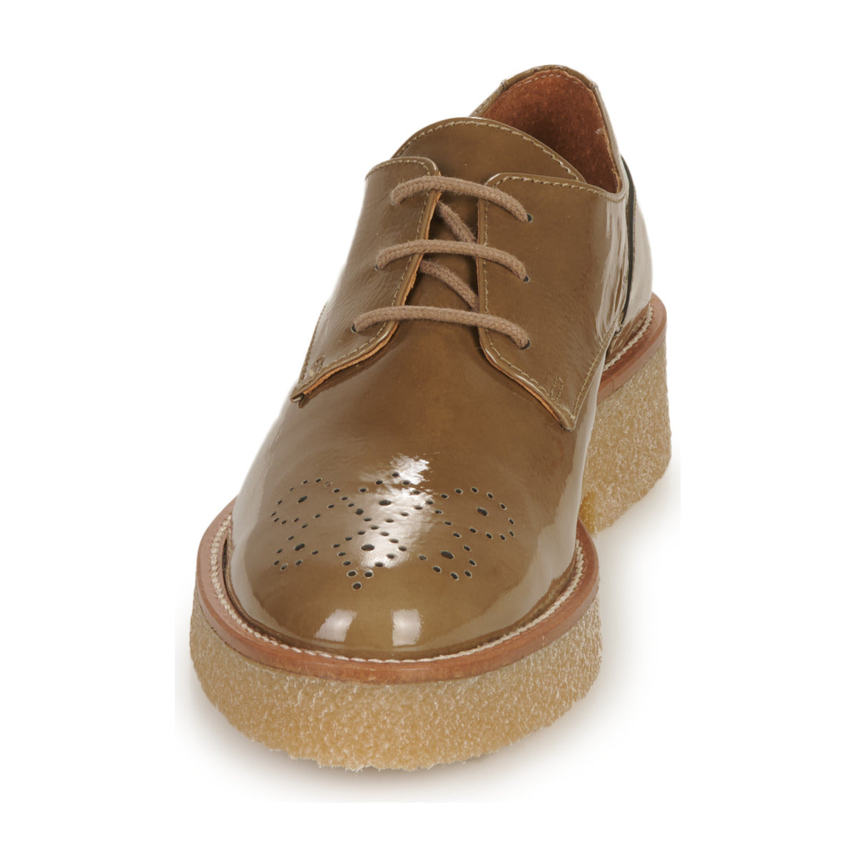 Scarpe Donna Myma 7201-CREPE-VERNIS-TORTORA Beige