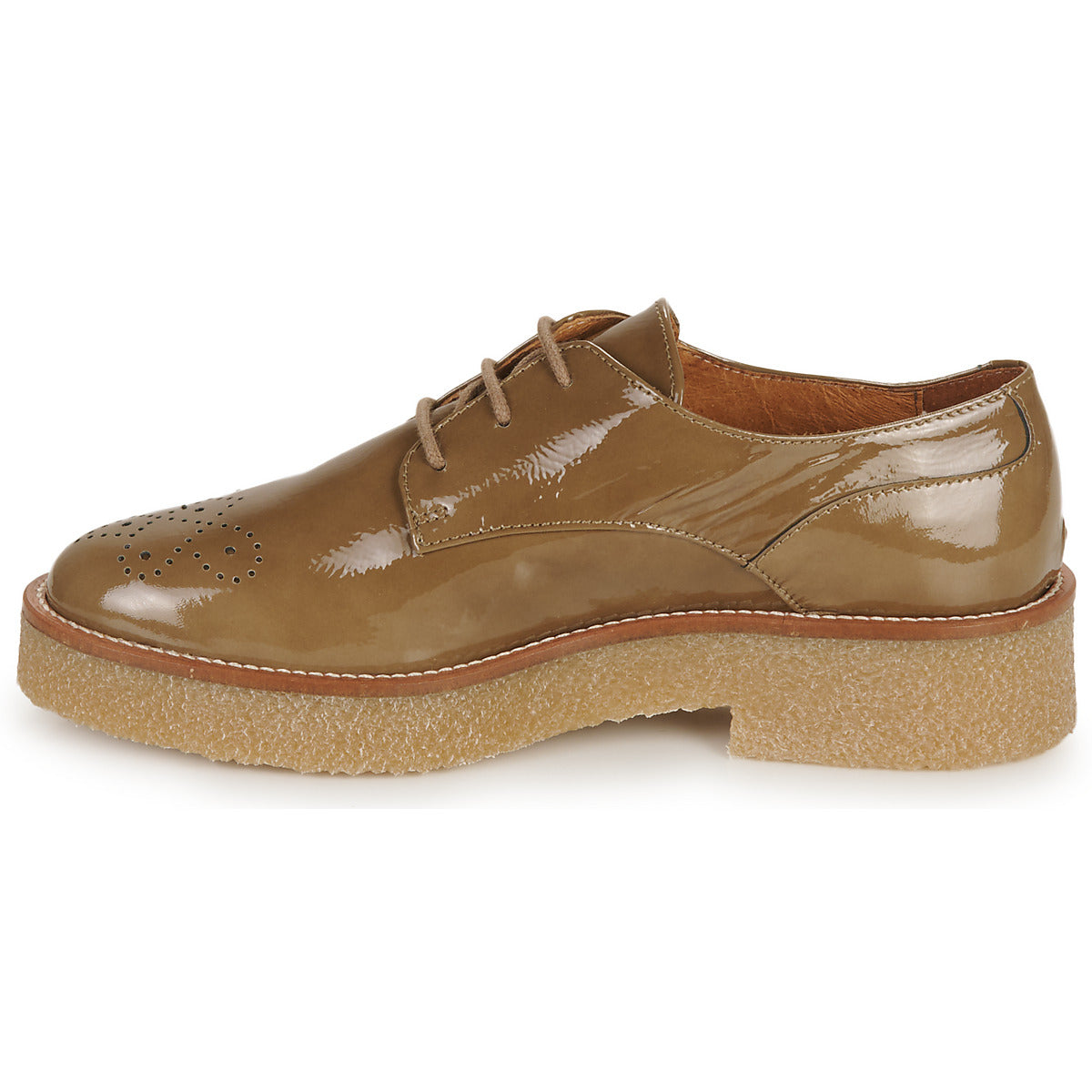 Scarpe Donna Myma  7201-CREPE-VERNIS-TORTORA  Beige