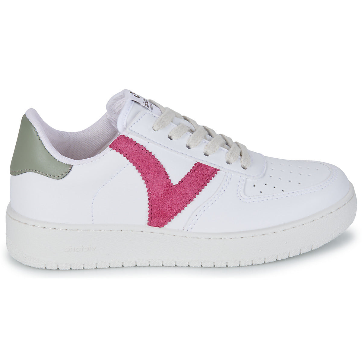 Sneakers basse Donna Victoria 1258201FRAMBUESA Bianco