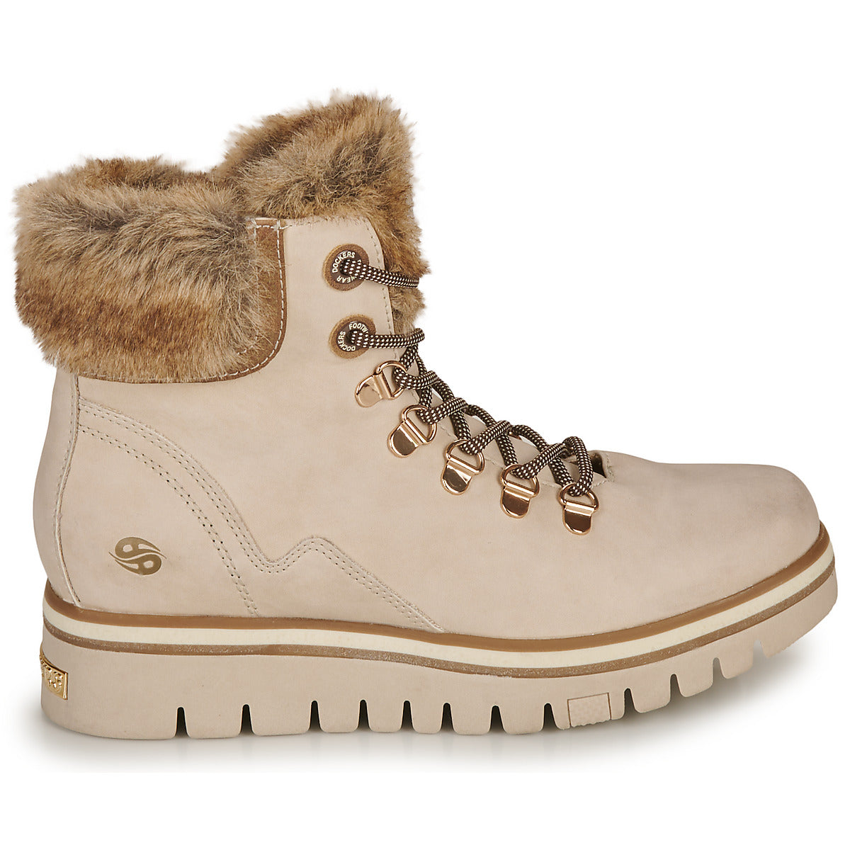 Stivaletti Donna Dockers by Gerli 47UL303 Beige