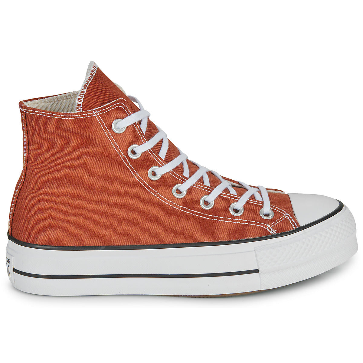 Sneakers alte Donna Converse CHUCK TAYLOR ALL STAR LIFT PLATFORM SEASONAL COLOR Rosso