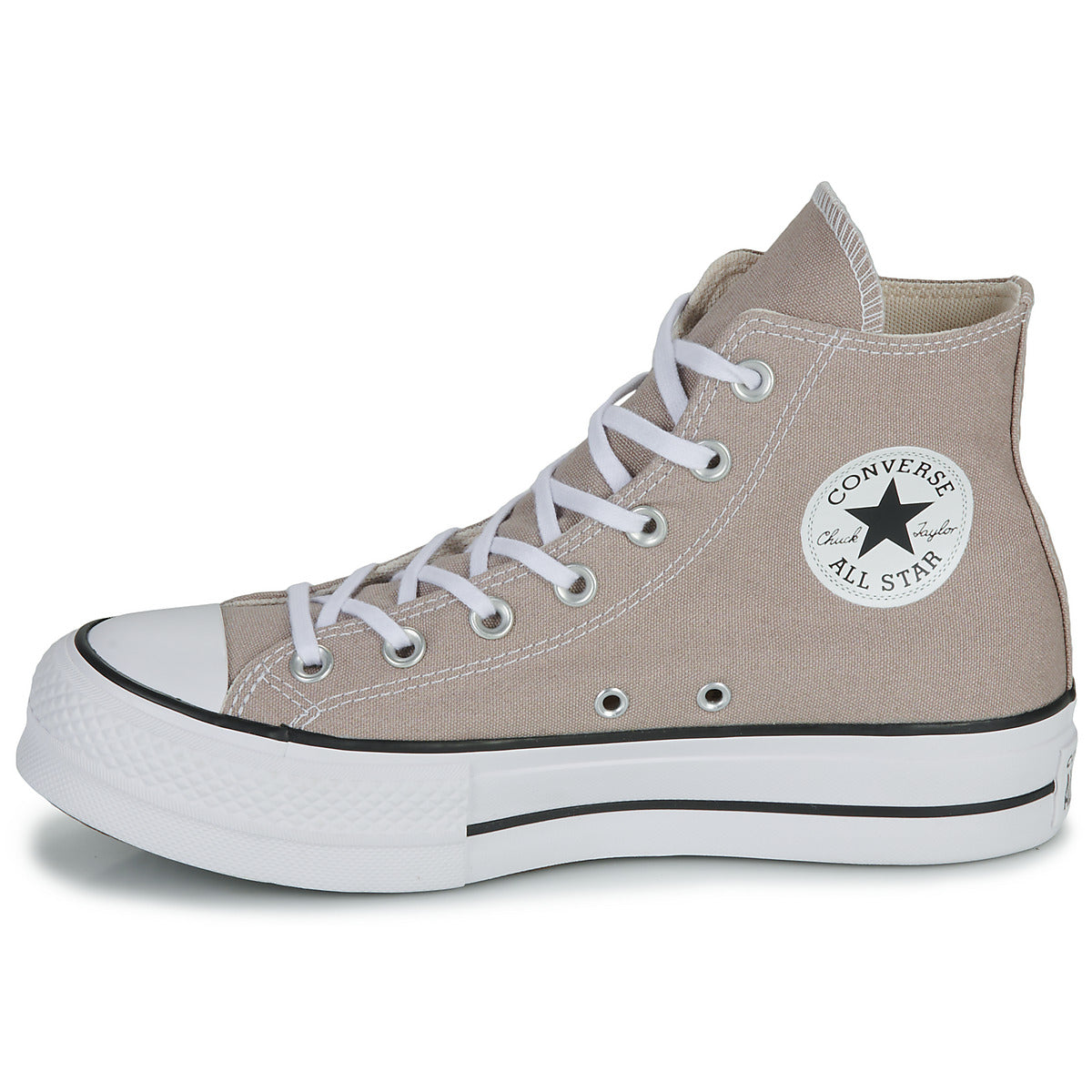 Sneakers alte Donna Converse  CHUCK TAYLOR ALL STAR LIFT PLATFORM SEASONAL COLOR  Beige