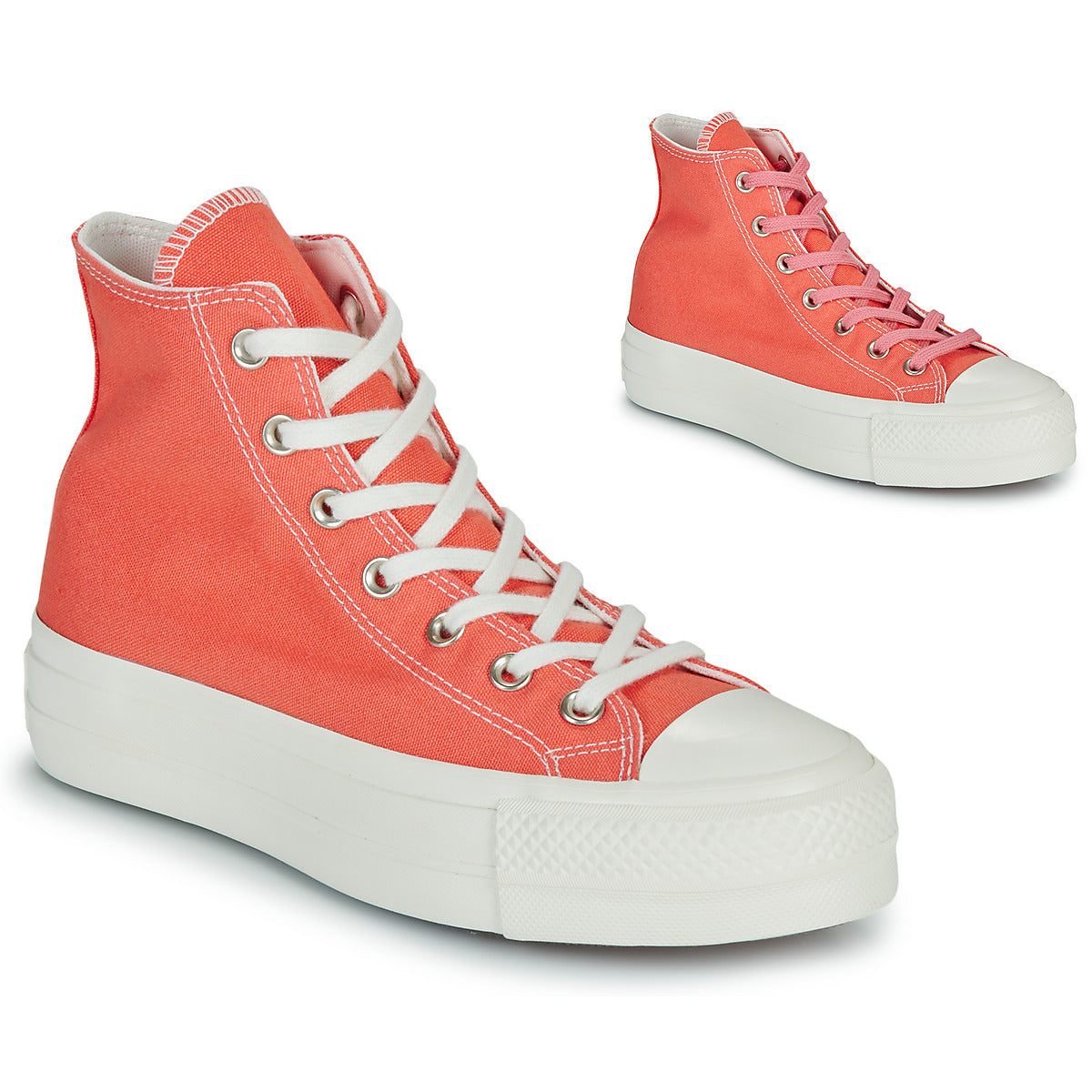 Sneakers alte Donna Converse CHUCK TAYLOR ALL STAR LIFT Rosa