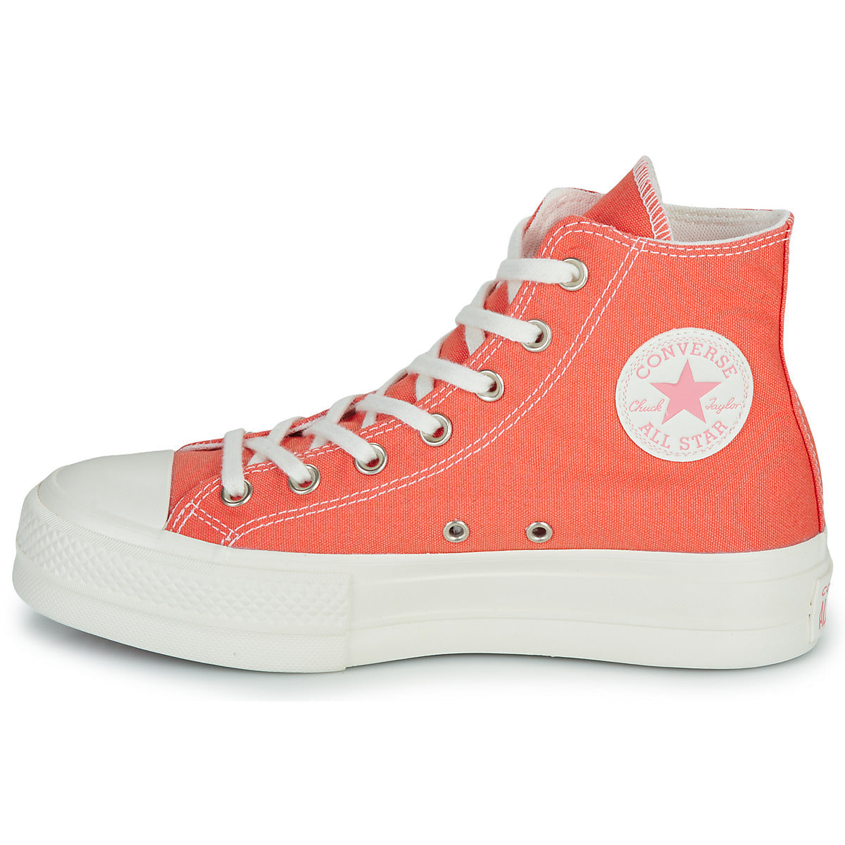 Sneakers alte Donna Converse CHUCK TAYLOR ALL STAR LIFT Rosa