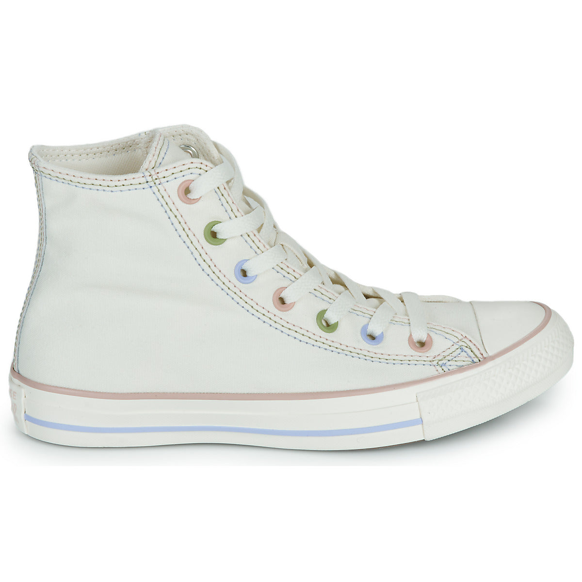 Sneakers alte Donna Converse CHUCK TAYLOR ALL STAR MIXED MATERIAL Beige