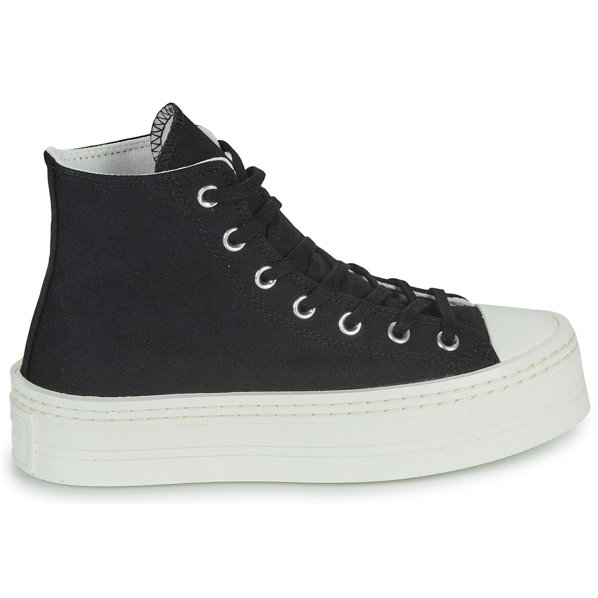 Sneakers alte Donna Converse CHUCK TAYLOR ALL STAR MODERN LIFT PLATFORM CANVAS Nero
