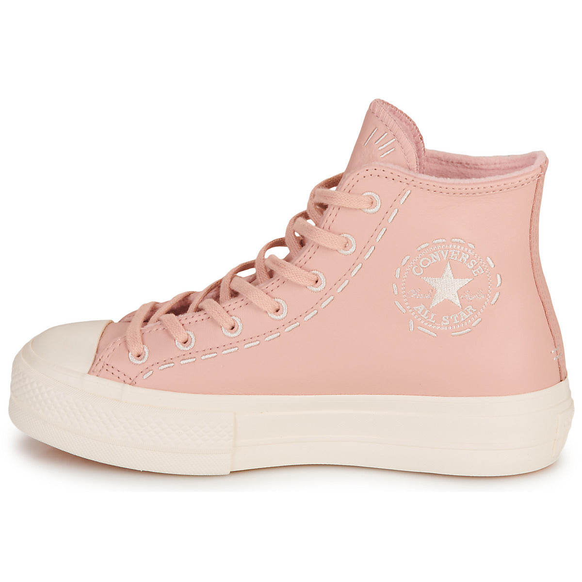 Sneakers alte Donna Converse CHUCK TAYLOR ALL STAR LIFT Rosa