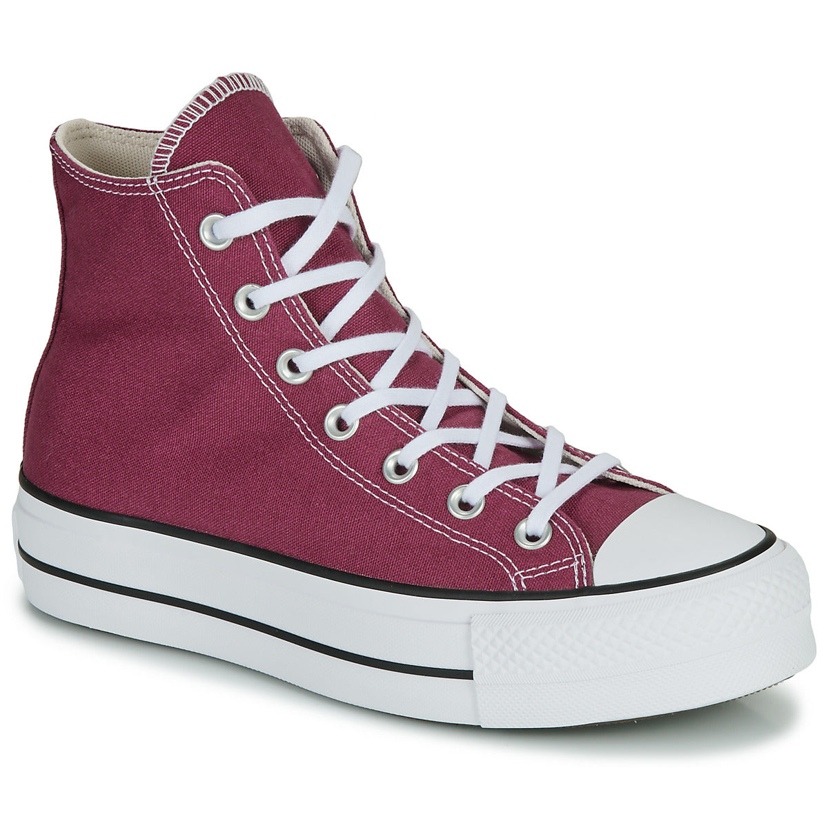 Sneakers alte Donna Converse CHUCK TAYLOR ALL STAR LIFT Rosa